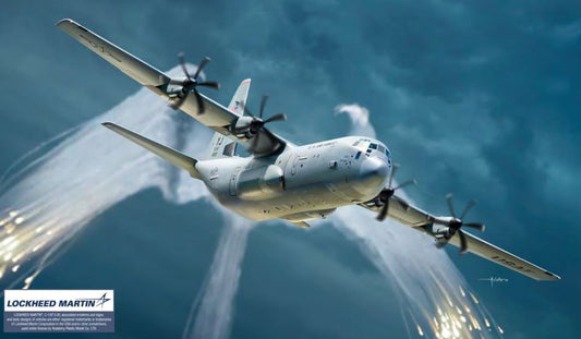 Academy 12631 1/144 C130J30 Super Hercules Aircraft