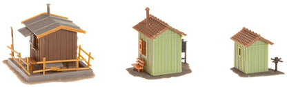 Faller 120140 HO Scale Three Trackside Shanties Model Kit