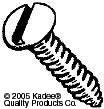 Kadee 403 Screws 0-48 3/8 802,803,807,8