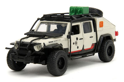 Jada Toys 34465 Scale 2020 Jeep Gladiator - Jurassic World Hollywood Rides
