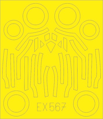 Eduard EX567 1/48 Mask Aircraft- F35A for MGK