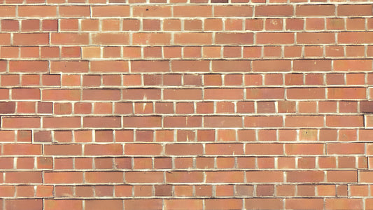 Noch 57550 HO/TT/O Scale Embossed Stone Card Sheet, Red Brick