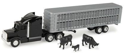 Ertl 45967JD 1/64 Scale John Deere Livestock Trailer Lp86654 Includes: Semi