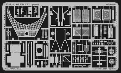 Eduard 35548 1/35 SdKfz 222 for TAM Photo Etch Detail Set