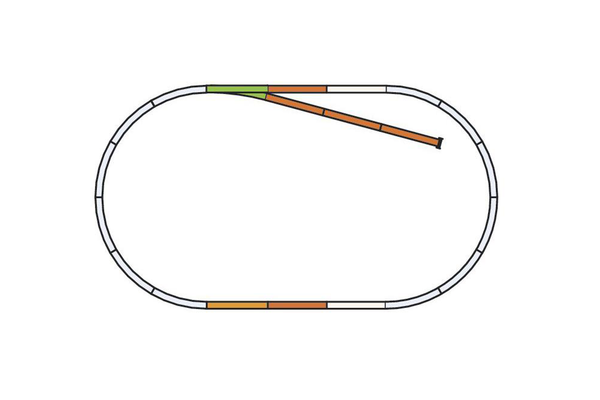 PIKO 55310 HO Scale Track Set B