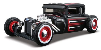 Maisto 39354BK 1/24 1929 Ford Model A Kit, Flat Black
