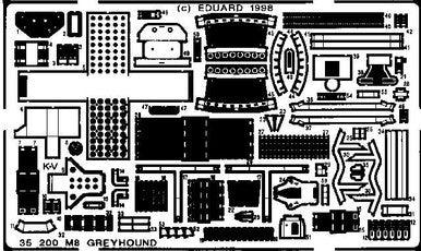 Eduard 35200 1/35 for TAM Photo Etch Detail Set
