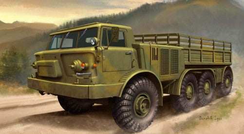 Trumpeter Scale Models 1073 1/35 Russian Zil135 Military truck w/Stake Body