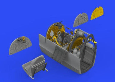 Eduard 648578 1/48 Spitfire Mk. I Cockpit for EDU (PE & Resin)