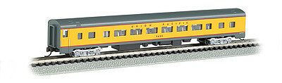 Bachmann 14254 N Scale 85' Smooth-Side Coach Lighted Union Pacific