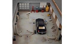 Walthers SceneMaster 949-4210 HO Garage Detail Kit #2 pkg(20)