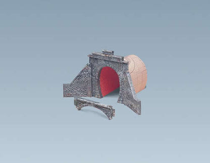 Faller 120559 HO Scale Tunnel Portals -- High Clearance - Steam Era