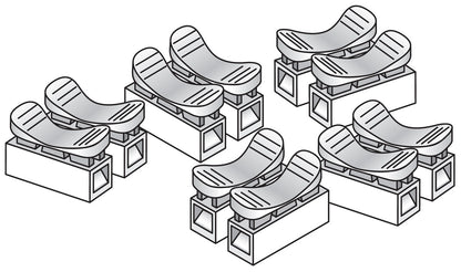 Woodland Scenics JP5686 All Scale Splicer Plugs