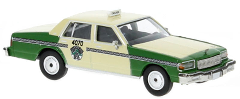 Brekina 19712 1/87 Chicago Cab 1987 Chevrolet Caprice Diecast