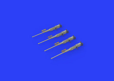 Eduard 648442 1/48 Browning Guns w/Handles (PE & Resin)