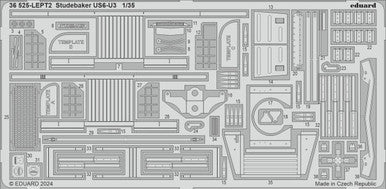 Eduard 36525 1/35 Studebaker US6-U3 Photo Etch Set for ICM
