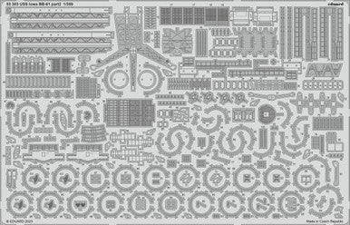 Eduard 53303 1/350 USS Iowa BB-61 Part 2 Photo Etched Set