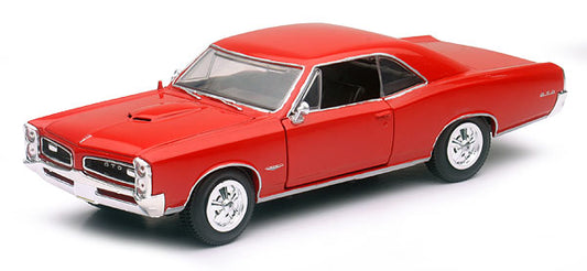 New Ray 71853A 1/25 1966 Pontiac GTO Hard Top, Red