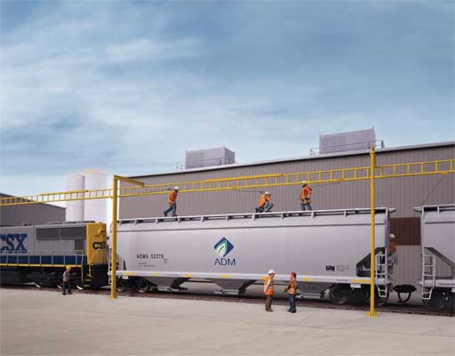 Walthers Cornerstone 4185 HO Transload Facility Safety System Kit