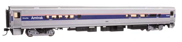 Walthers Mainline 31057 HO Scale 85' Horizon Cafe/Club Food Service Car - Ready