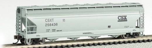 Bachmann 17557 N ACF 56' 4-Bay Center-Flow Hopper CSX #256436