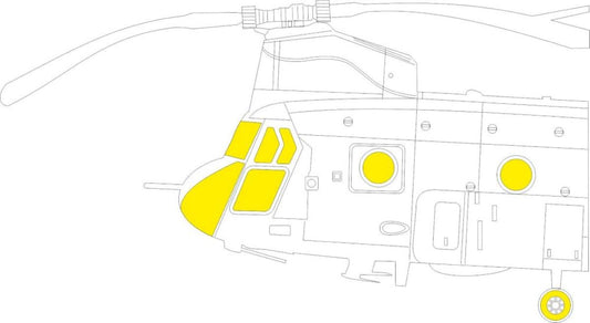 Eduard CX670 1/72 Mask Aircraft- Chinook HC1 for ARX