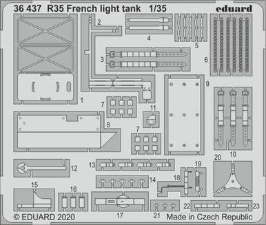 Eduard 36437 1/35 French Light Tank for TAM