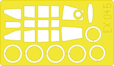 Eduard EX159 1/48 Mask F-84G for Revell Canopy Mask Set