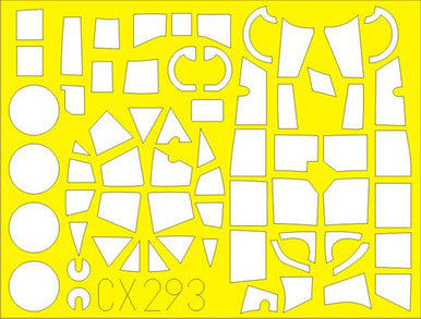 Eduard CX293 1/72 Mask Do 17Z for Revell Canopy Mask Set