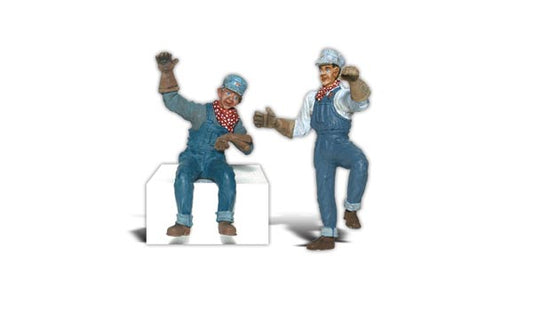 Woodland Scenics A2540 All Scale Earl & Eddie Engineer - G scale