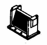 Details West 124 HO Scale Spark Arrestors "Super" -- Nonlifting Type pkg(2)