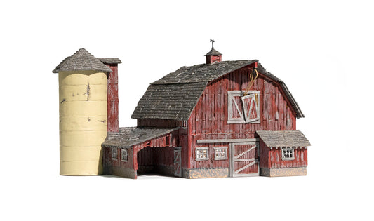 Woodland Scenics BR4932 N Scale Old Weathered Barn