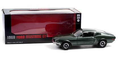 Greenlight 13615 1/18 1968 Ford Mustang GT Fastback, Highland Green