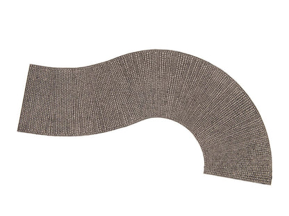Noch 60316 HO Cobblestone 2-Lane Curved Road, Roman Pattern