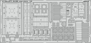 Eduard 481089 1/48 Mi-35M Cargo Interior for Zvezda