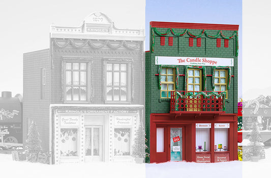 Piko 62269 G Scale ChristmasTown Candle Shop Building Kit