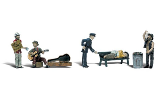 Woodland Scenics A2749 O Scale Park Bums