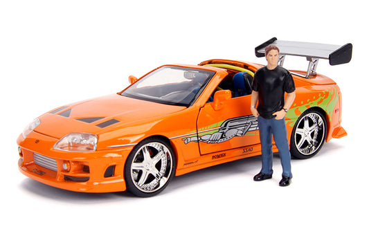 Jada Toys 30699 1/24 Scale Brian'S Toyota Supra Model Kit