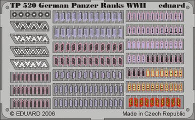Eduard TP520 1/35 German Panzer Ranks WWII