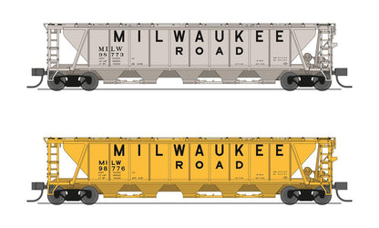 Broadway Limited 7262 N H32 Cvd Hopper Milw 2Pk