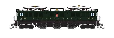 Broadway Limited 3956 N Prr P5A Boxcab 4738 W/Sd Freight