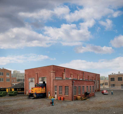 Walthers Cornerstone 2923 HO Scale 130' 2-Stall Engine House