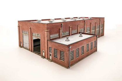 Walthers Cornerstone 2923 HO Scale 130' 2-Stall Engine House