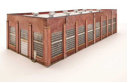 Walthers Cornerstone 2923 HO Scale 130' 2-Stall Engine House