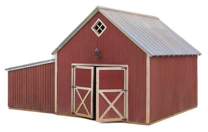 Walthers Cornerstone 3346 HO Chicken Coop and Sheds Kit