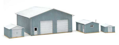 Walthers Cornerstone 3853 N Pole Barn and Sheds Kit