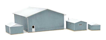 Walthers Cornerstone 3853 N Pole Barn and Sheds Kit