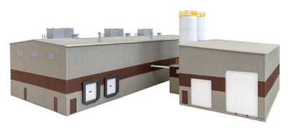 Walthers Cornerstone 4166 HO Chocolate Factory Kit