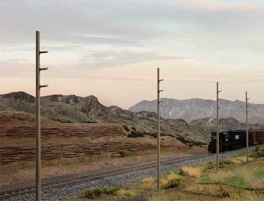 Walthers Cornerstone 933-4173 HO Scale Utility Poles (Wood) pkg(12) -- Kit