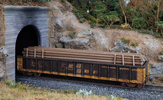 Walthers Cornerstone 933-4174 HO Scale Utility Poles Load -- Kit